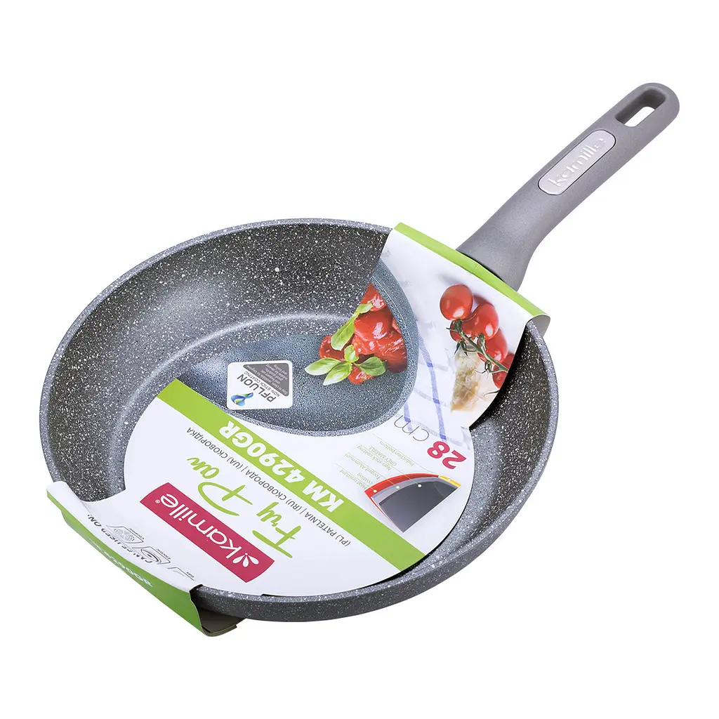 Сковорода Kamille КМ-4290GR 28 см - фото 3