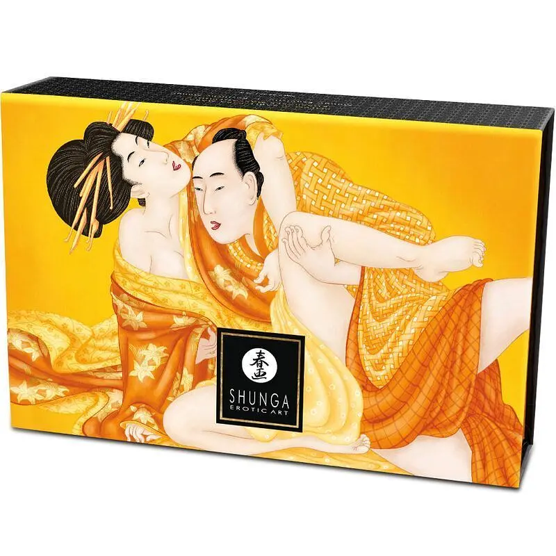 Пудра для оральних пестощів Shunga Body Powder Luscious Mango, 75 г (манго) - фото 5