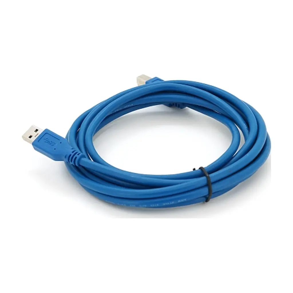 Кабель для принтера USB 3.0 AM/BM 3.0m blue Voltronic (YT-3.0AM\BM-3.0BL) - фото 2