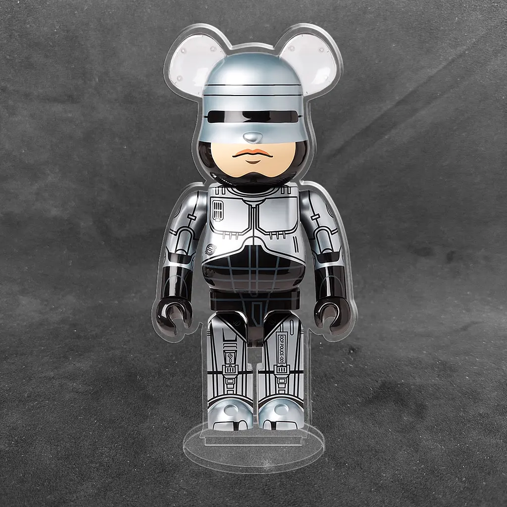 Акрилова колекційна фігурка Bearbrick RoboCop - фото 2