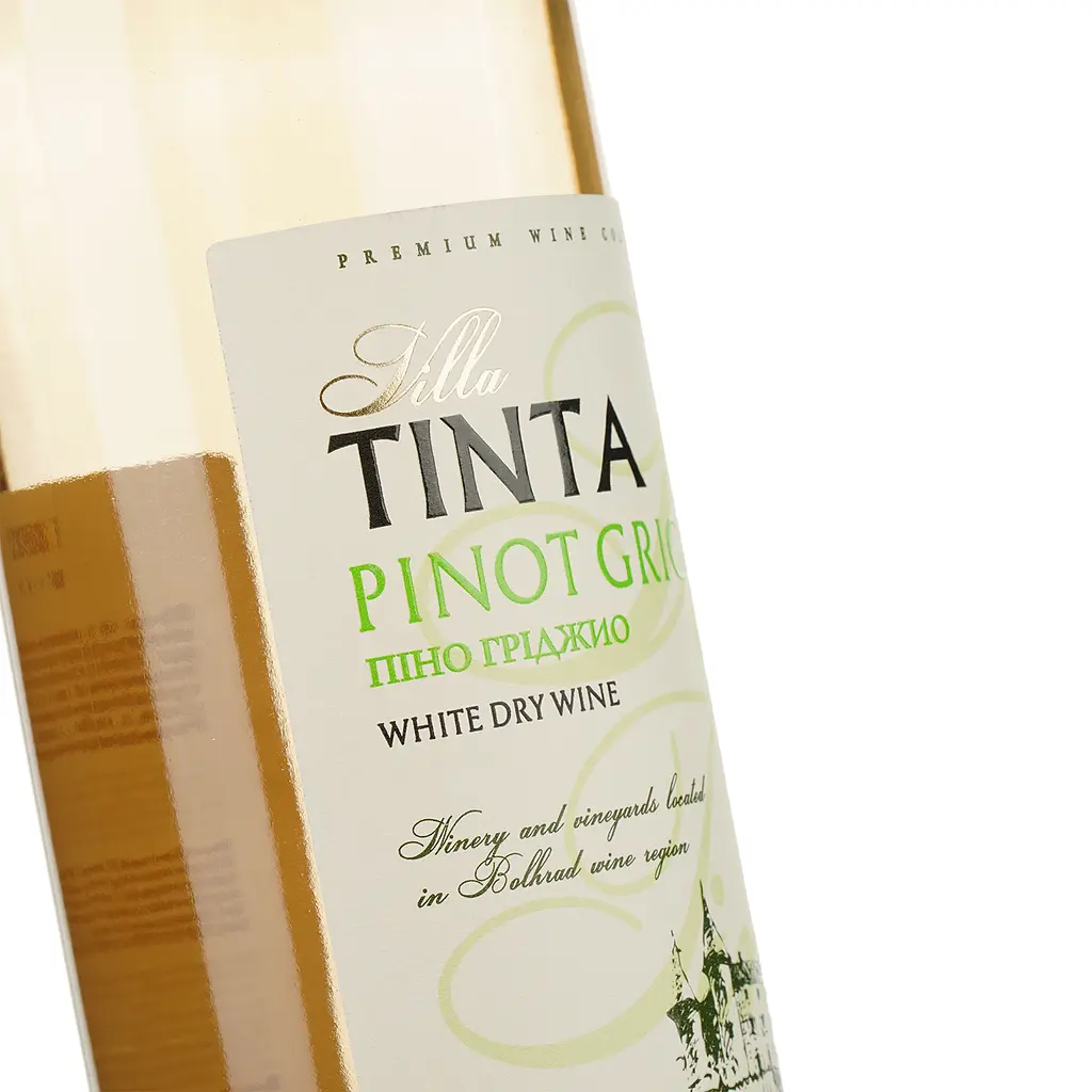 Вино Villa Tinta Піно Гріджио біле сухе 0.75 л - фото 3