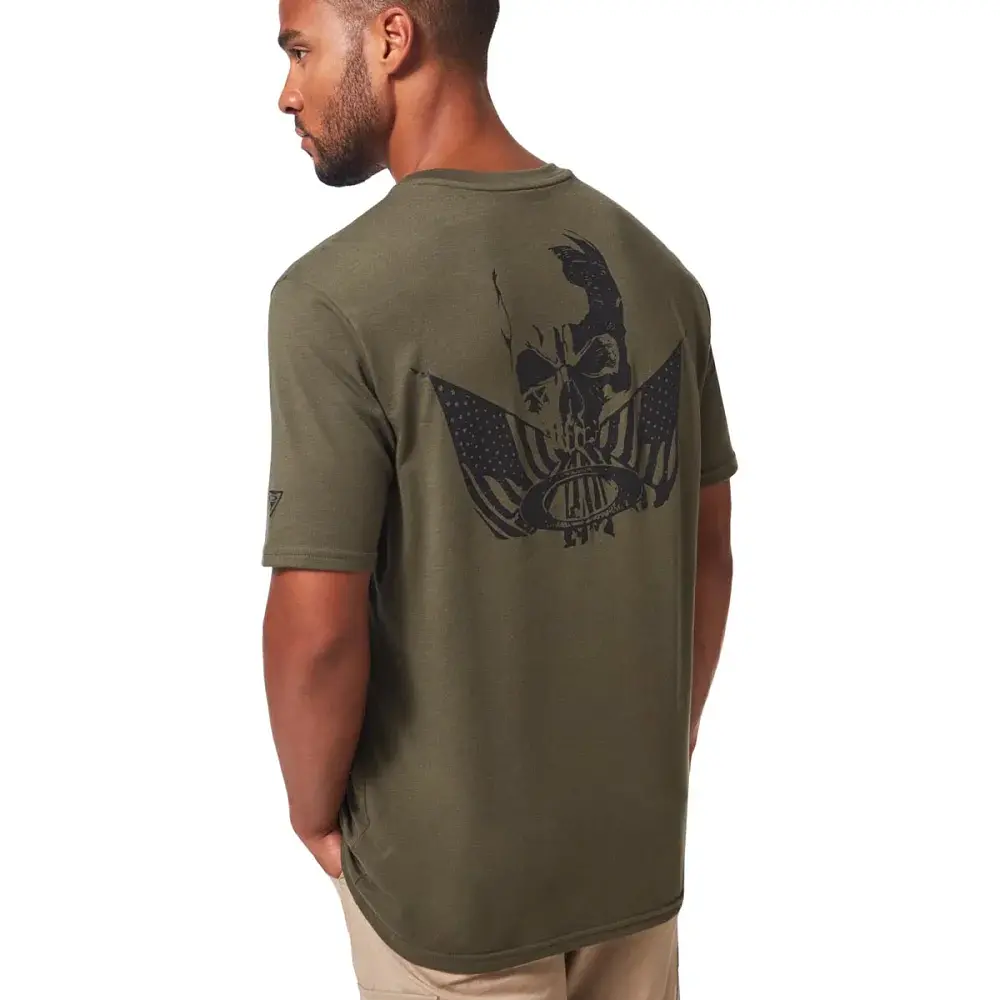 Футболка Oakley Si Oakley Brave Tee M Dark Brush - фото 7