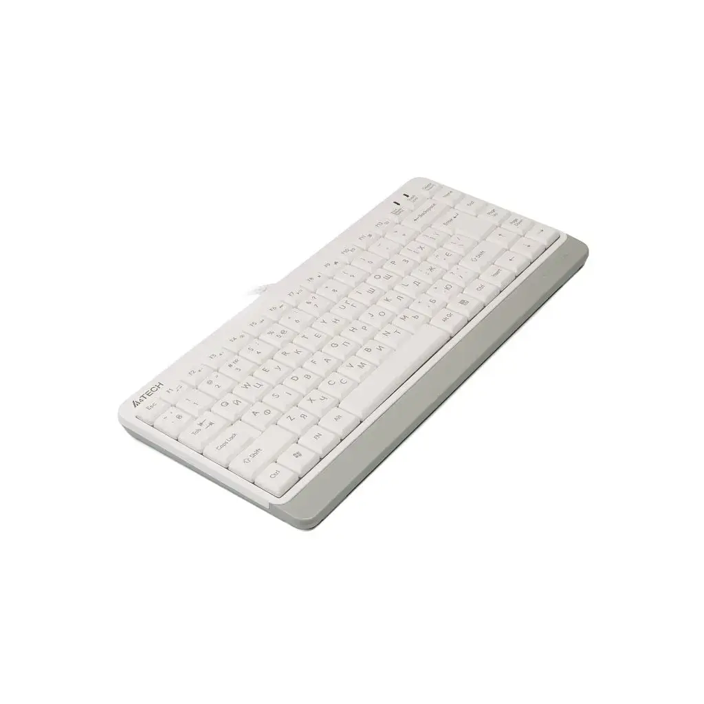 Клавіатура A4Tech FK11 Fstyler Compact Size USB White (4711421953245) - фото 2