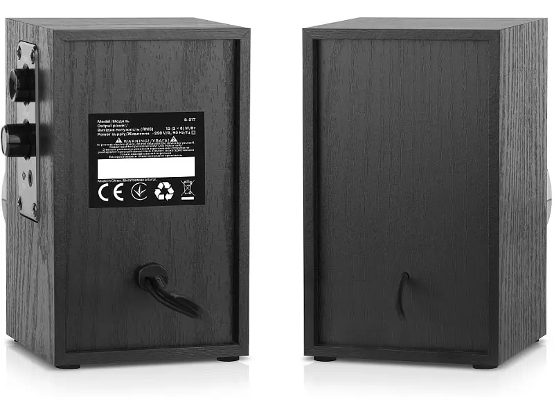 Комп'ютерні колонки REAL-EL S-217 Black (EL121200013) - фото 8