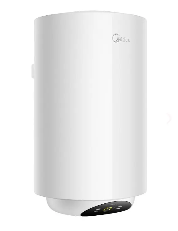 Водонагреватель Midea 50 л, 1500 Вт, сухой ТЭН, вертикальный, цилиндрический, белый (D50-15EW1(D)) - фото 2