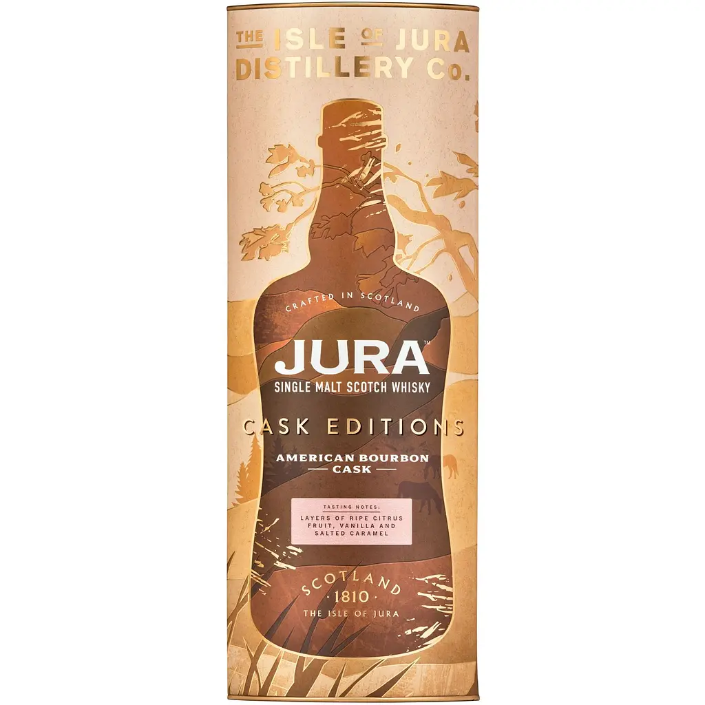 Віскі Jura Bourbon Cask 40% 0.7 л в подарунковій коробці - фото 3