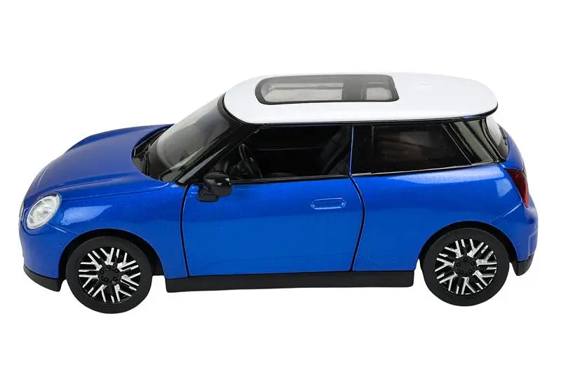 Іграшкова легкова машинка Mini Cooper 1:36 Автопром світлозвукові ефекти металева 68739, в коробці 20x9x9 см - фото 3