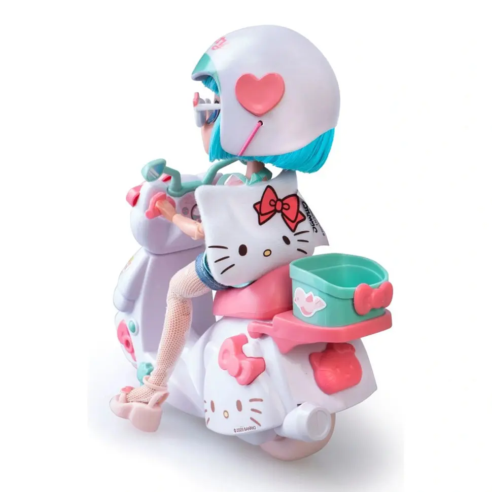 Детская кукла Красавица Пинк на скутере 4SF Manga Dolls HKTF3000 серии Hello Kitty - фото 3