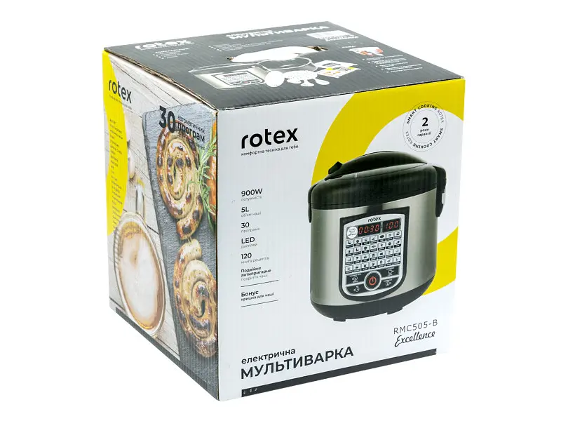 Мультиварка Rotex RMC505-B Excellence - фото 6