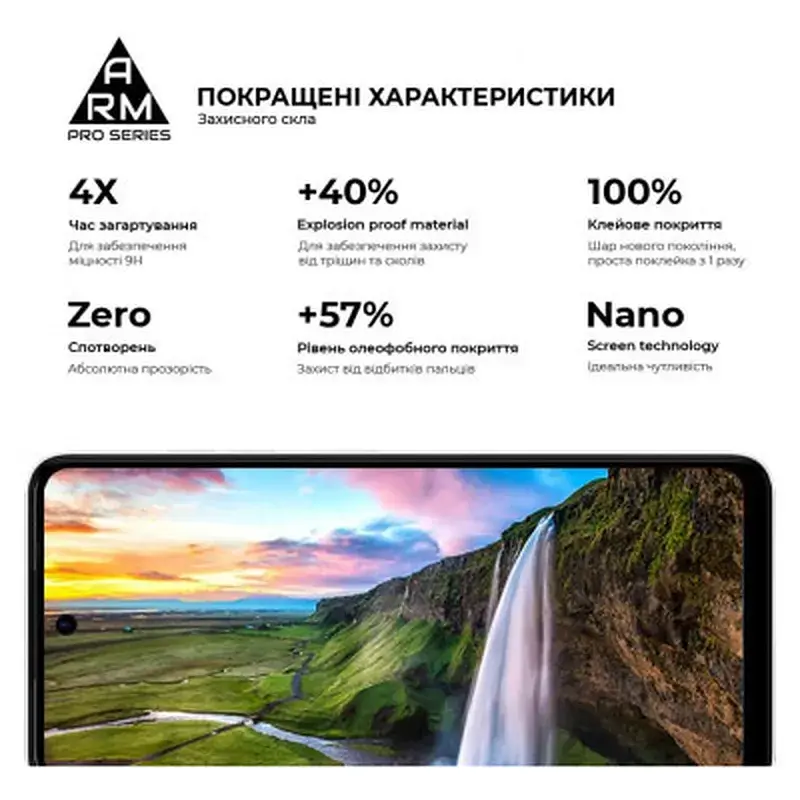 Скло захисне Armorstandart Pro Tecno Spark Go 2024 (BG6) Black (ARM73614) - фото 5