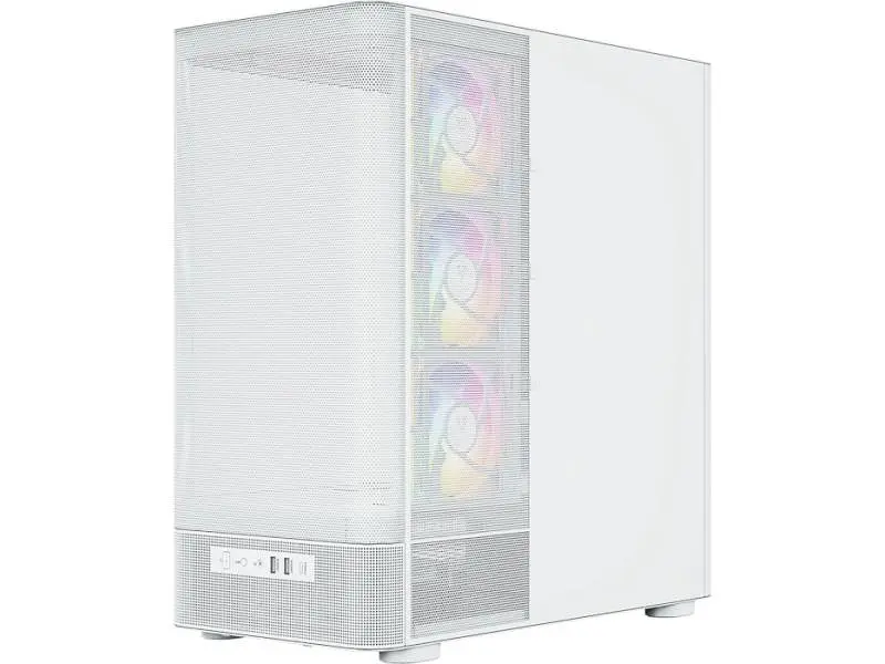 Корпус MODECOM VOLCANO AQ400 ARGB MIDI WHITE (MC-A-AQ400-4FA-W) - фото 10