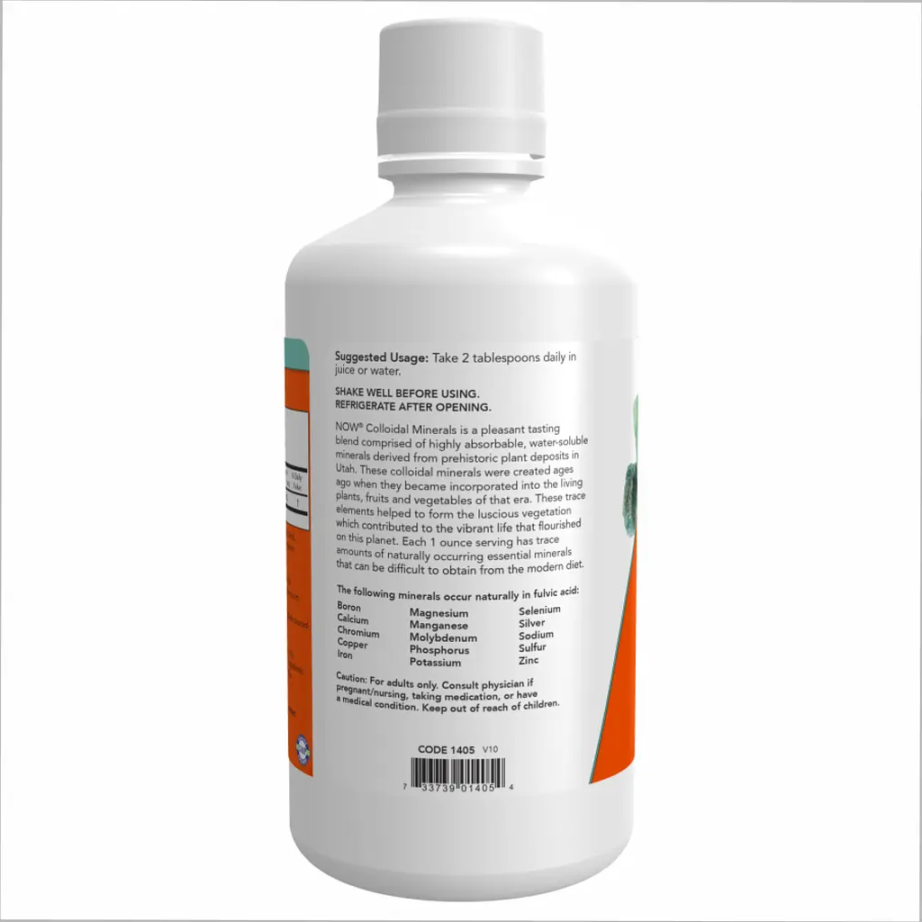 Колоїдні мінерали Colloidal Minerals Liquid 32 oz - фото 3