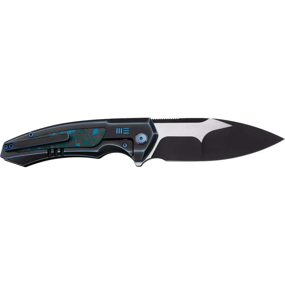 Ніж Weknife Hyperactive Vanax Titanium Black Arctic Storm CF - фото 2