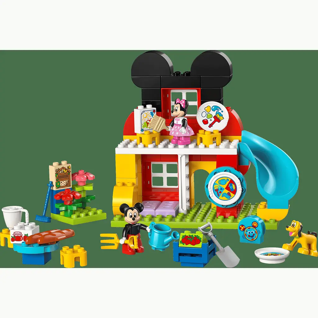 Конструктор LEGO DUPLO Disney Міккі Маус: Клубний будинок з Мінні та Плуто 87 деталей (10465) - фото 9