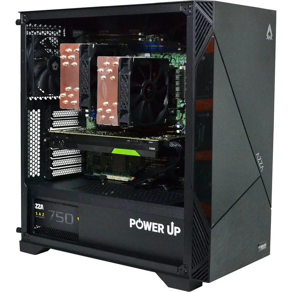 Комп'ютер Power Up #1 для 3D Max/Xeon E5 2680 v4 x2/64 GB/SSD 2TB/NVIDIA Quadro P2000 5 Gb - фото 1