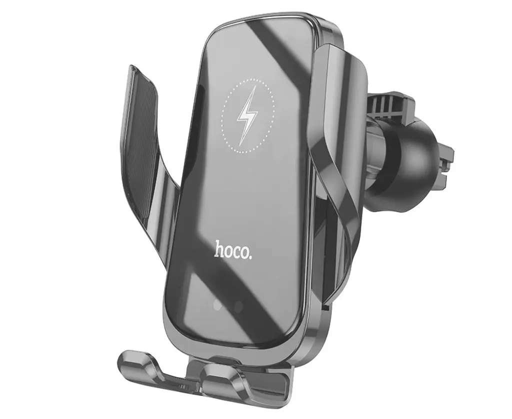 Автотримач із бездротовою зарядкою HOCO CA202 Акумулятор 90 mAh для повітроводу