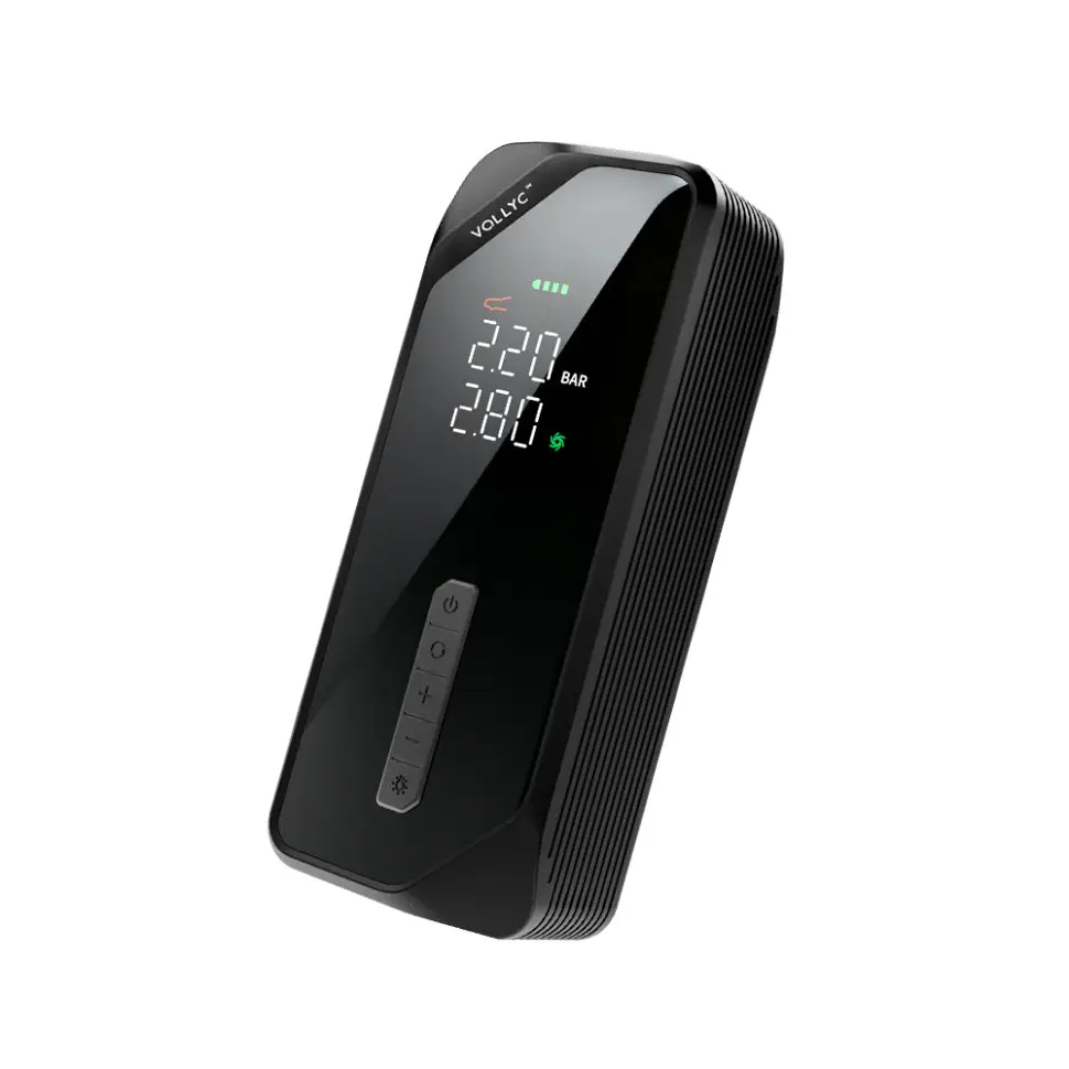 Насос-ліхтар-powerbank автомобільний Vollyc Evo Tire Pump by Flextail, 150 PSI, 1500 mAh - фото 2