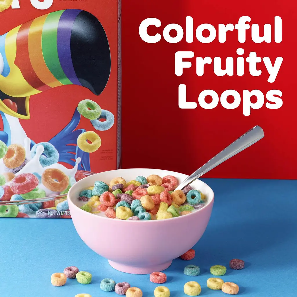 Сухий сніданок Kellogg’s Froot Loops 27г - фото 4