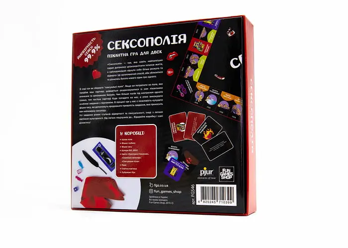 Настільна гра Fun Games Shop Сексополія (укр.) (FGS46) - фото 2