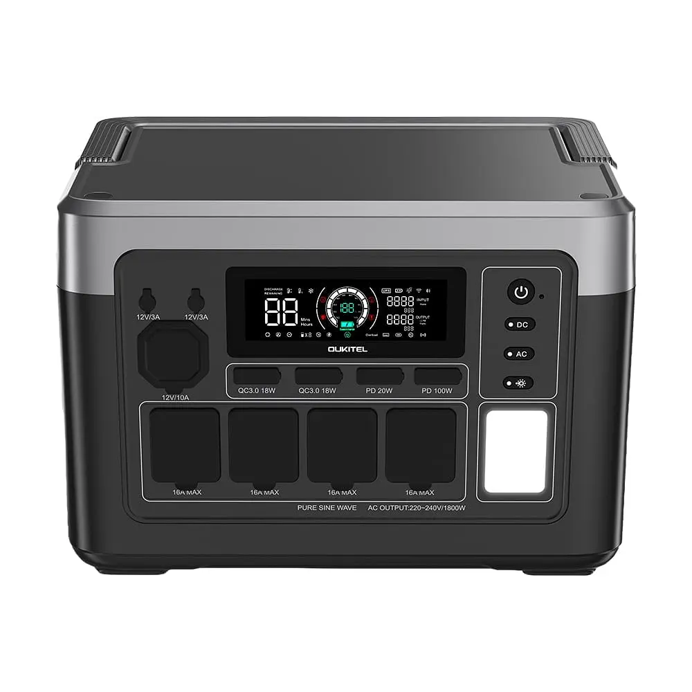 Портативна зарядна станція OUKITEL P1000E PLUS 1800W 1024Wh (42-00276) - фото 8