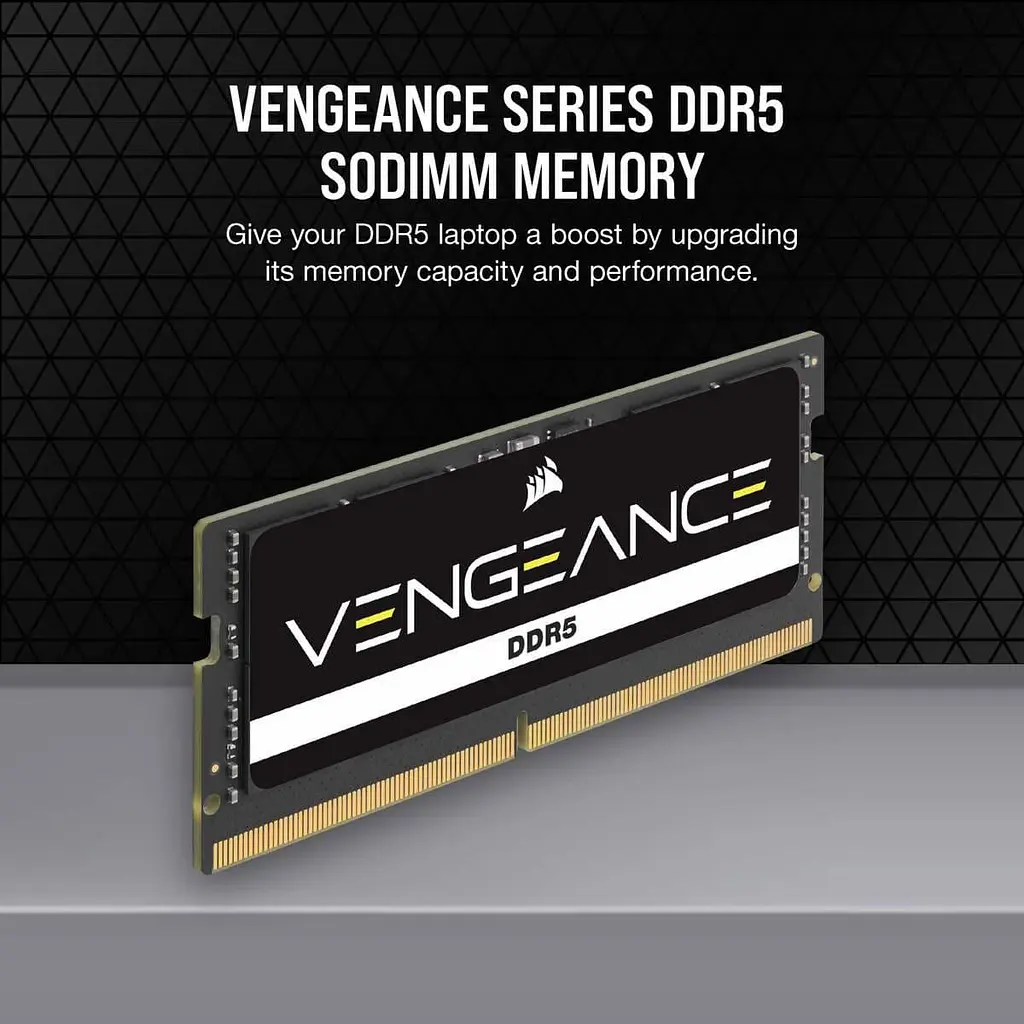 Модуль пам'яті Corsair DDR5 32GB (2x16) SODIMM 5600MHz VENGEANCE (CMSX32GX5M2A5600C48) - фото 6