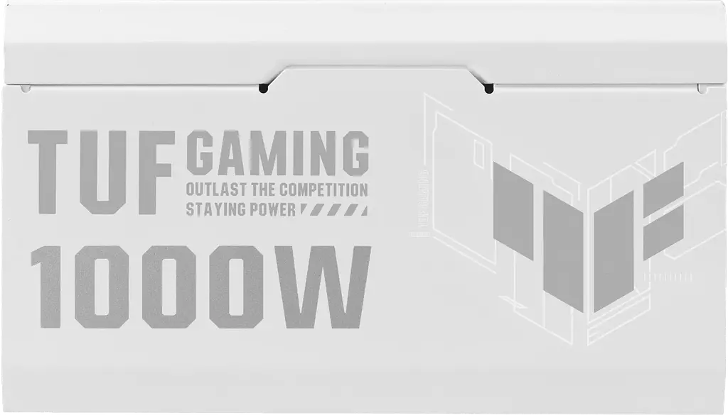 Блок живлення ASUS TUF 1000W 80+ Gold (TUF-GAMING-1000G-WHITE) - фото 2
