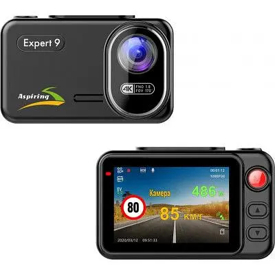 Відеореєстратор (Aspiring Expert 9 Speedcam, WI-FI, GPS, 2K, 2 came)ras (Aspiring Expert 9 Speedcam, WI-FI, GPS, 2K, 2 came)ras) - фото 6