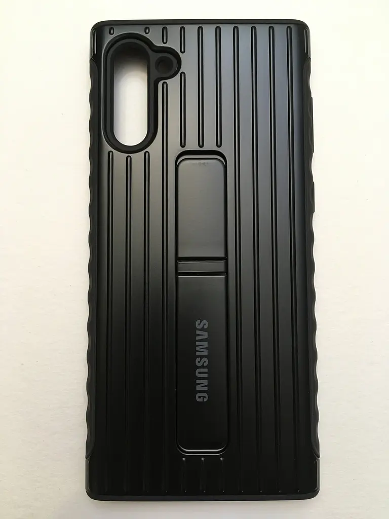 Чохол оригінальний із підставкою Protective Standing Cover EF-RN970CBEGRU для Samsung Galaxy Note 10 (6.3") Black - фото 7