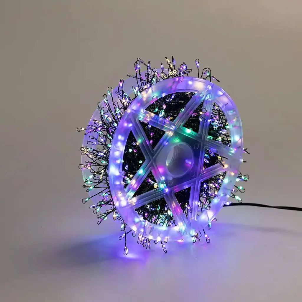 Гірлянда-нитка GarlandoPro Хвойна лапа 640 LED 30 м, мультиколор (D1750ML) - фото 6