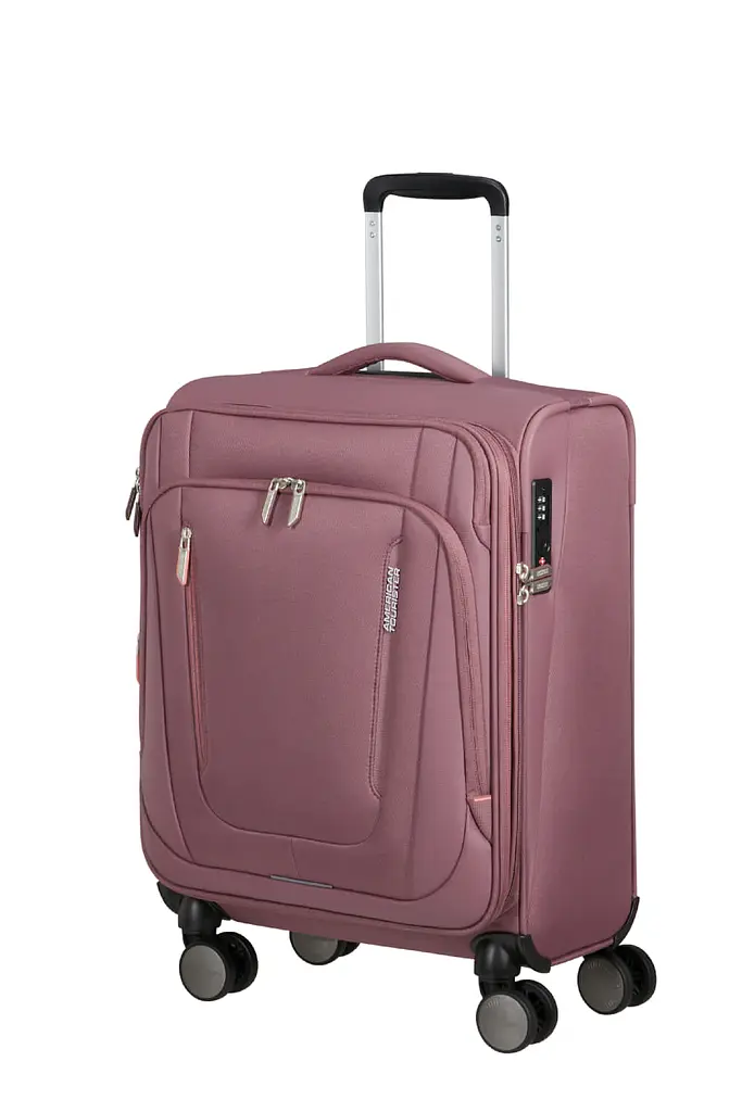 Валіза 55 См American Tourister WANDERLITE GALACTIC MAUVE 55x40x23(25) MJ6*90004 - фото 3