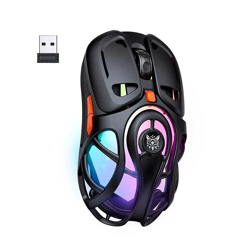 Миша Onikuma Tri Mode RGB gaming mouse DM02 | 2.4G/BT/Type-C|
