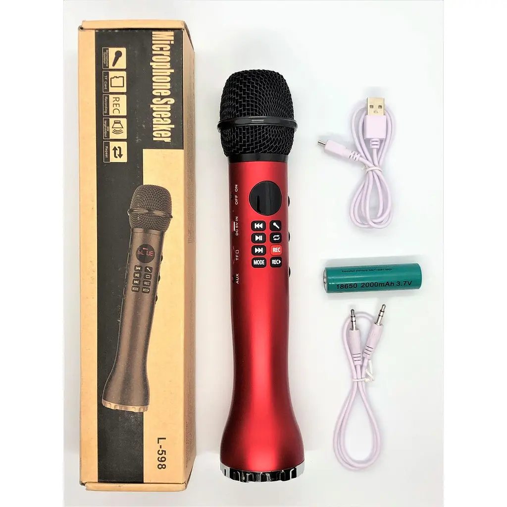 Микрофон-караоке XPRO L-598 беспроводной (lp-89602_966) - фото 3