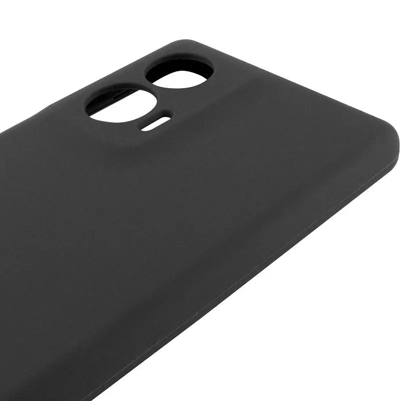 Чехол Silicone Cover Lakshmi Full Camera AA для Motorola Edge 50 Черный / Black - фото 4