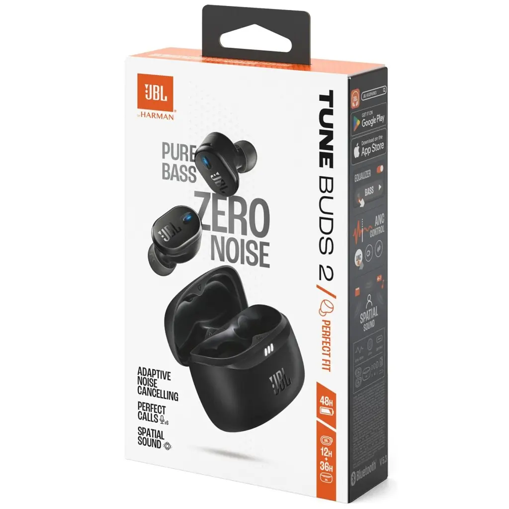 Навушники JBL Tune Buds 2 Black (JBLTBUDS2BLK) - фото 11