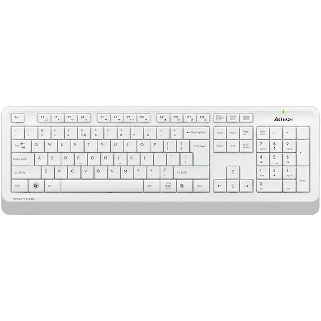 Комплект клавіатура + миша A4Tech Fstyler FG1010 White/Gray [114625] - фото 5