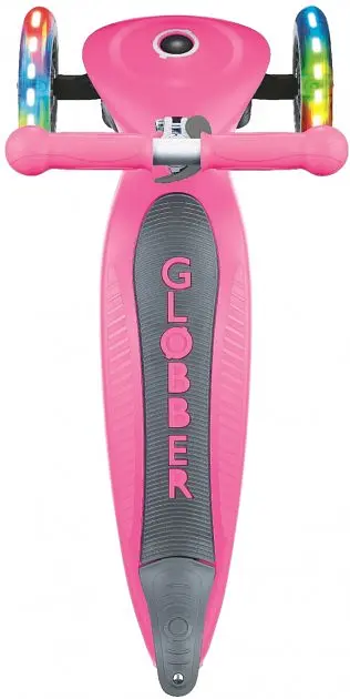 Самокат Globber Primo foldable lights, з колесами, що світяться, рожевий (432-110-2) - фото 8