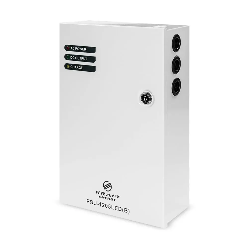 Джерело безперебійного живлення Kraft PSU-1205LED(B) (41-00030) - фото 7