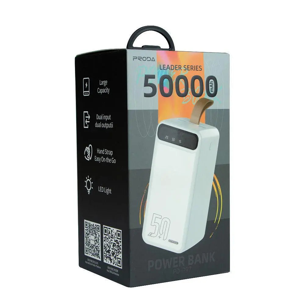Наружный аккумулятор Remax Proda PD-P97 Leading series 50000 mAh - фото 2