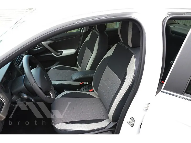 Авточохли модельні MW Brothers для Citroen C-Elysee c 2013 - фото 4