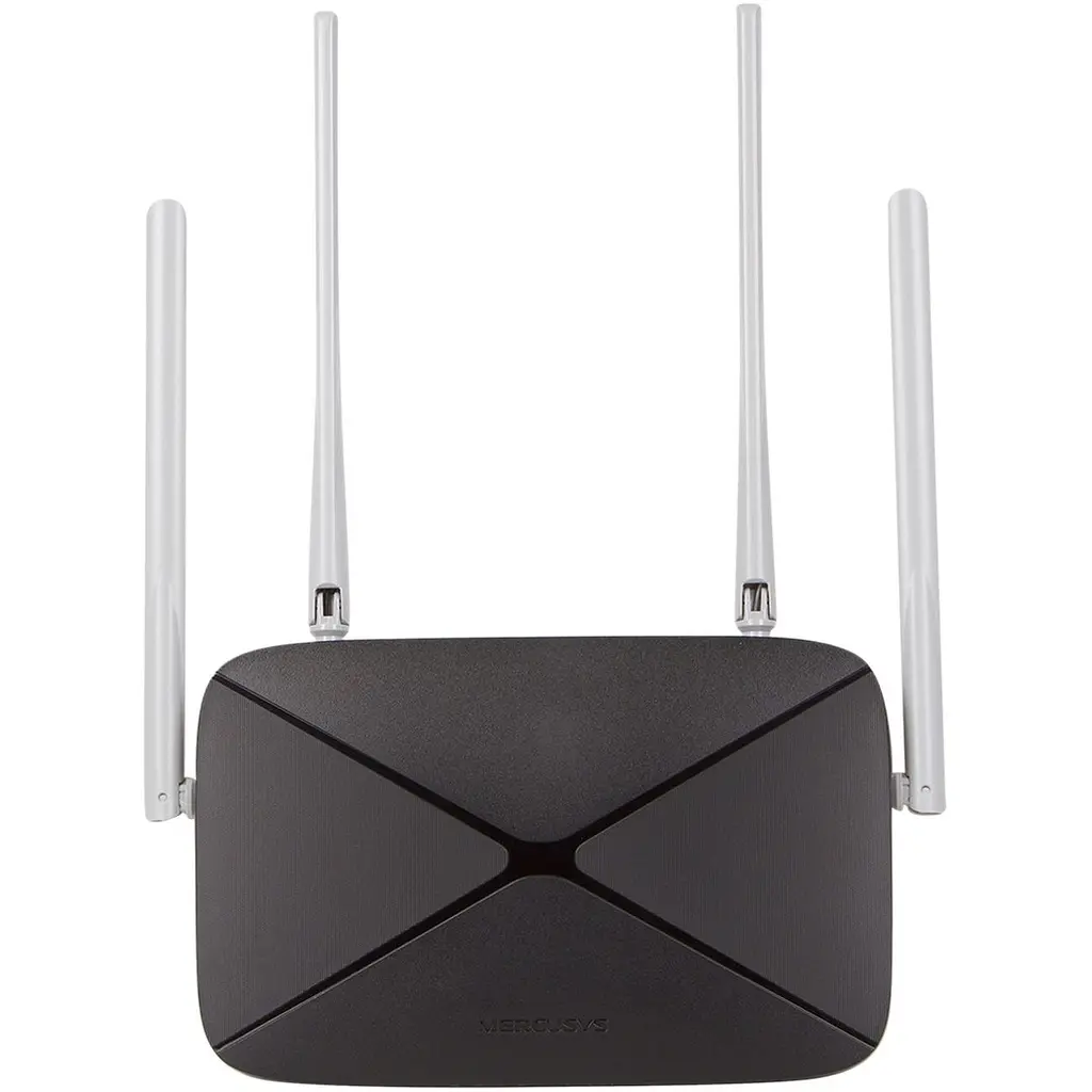 WI-FI роутер Mercusys AC12 (1 FE Wan, 4 FE LAN, 4 антени) - фото 3