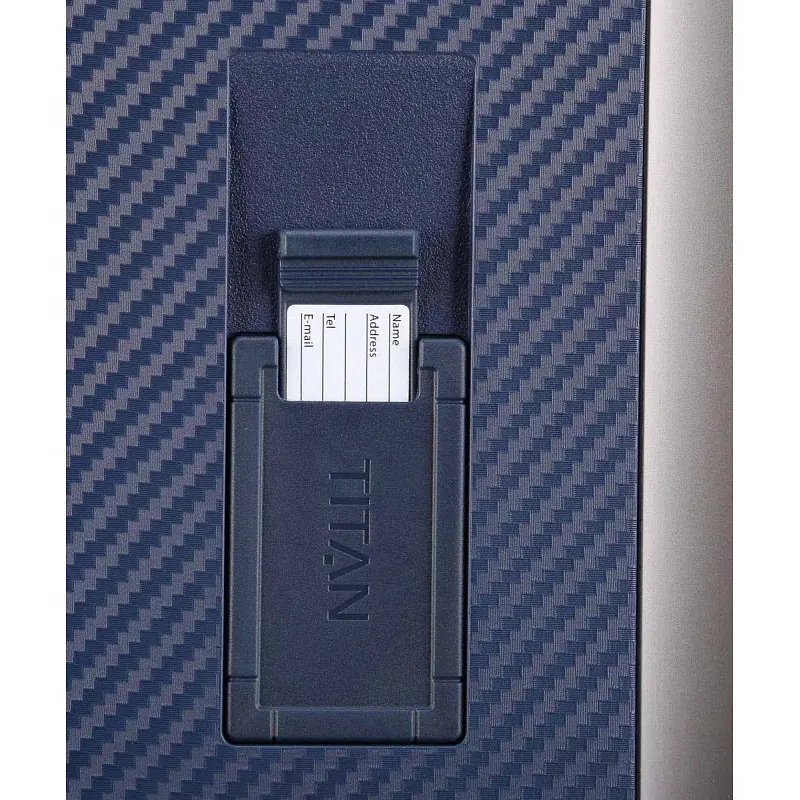 Валіза Titan Compax S с USB Ti844406 Navy (Ti844406-20) - фото 6