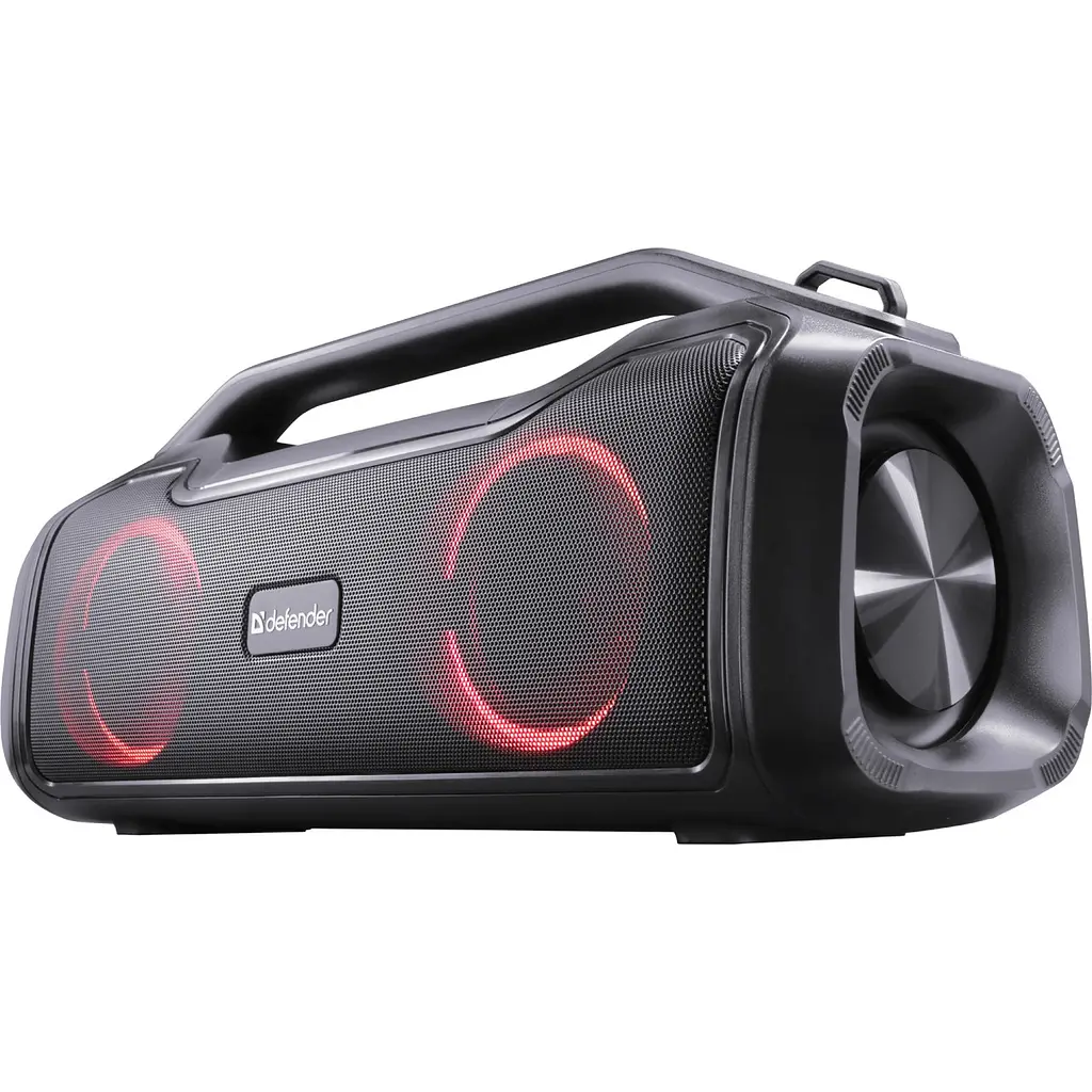 Акустична система 1.0 Defender Beatbox 50, 50W, Bluetooth/RGB/TF/TypeC/IPX5/PWB чорна - фото 2