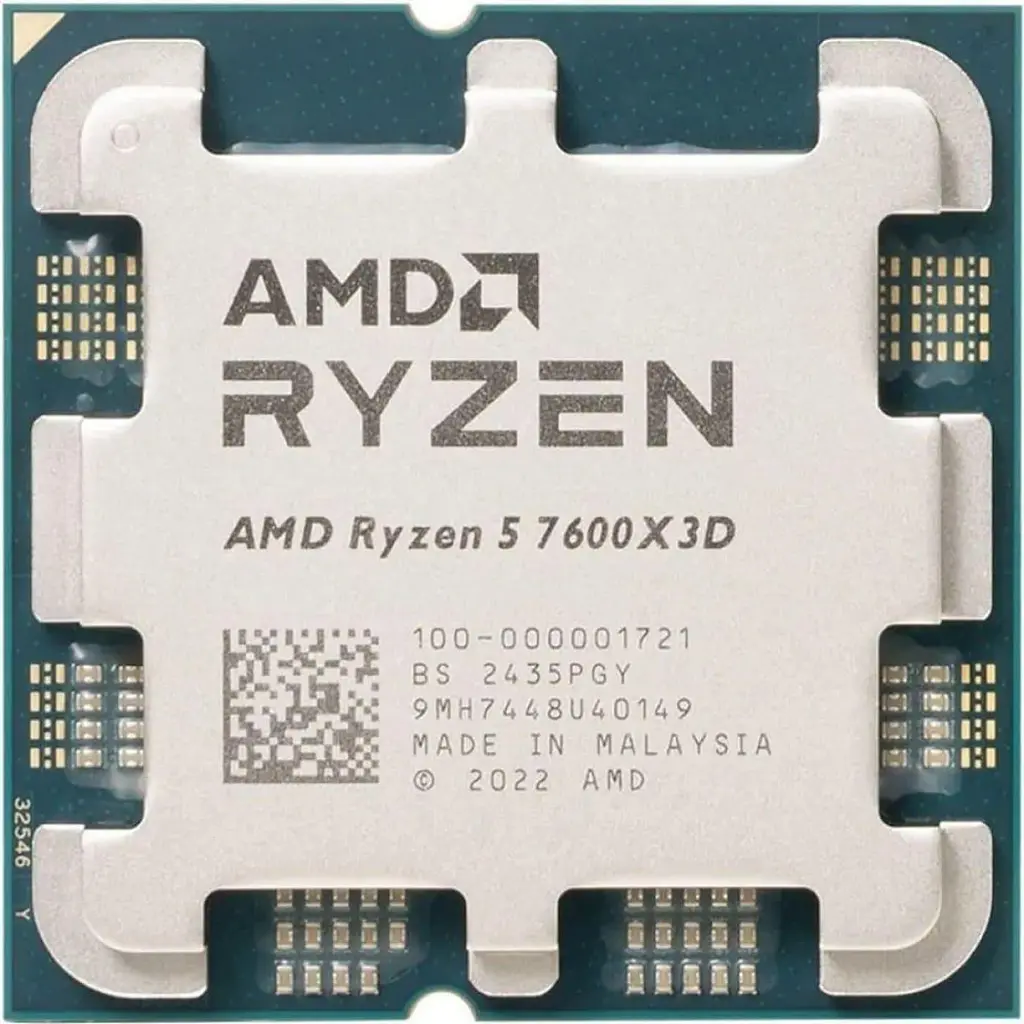 Процессор AMD Ryzen 5 7600X3D WOF (100-100001721WOF) (Socket AM5, 12T, 5.3 ГГц, Box) - фото 2