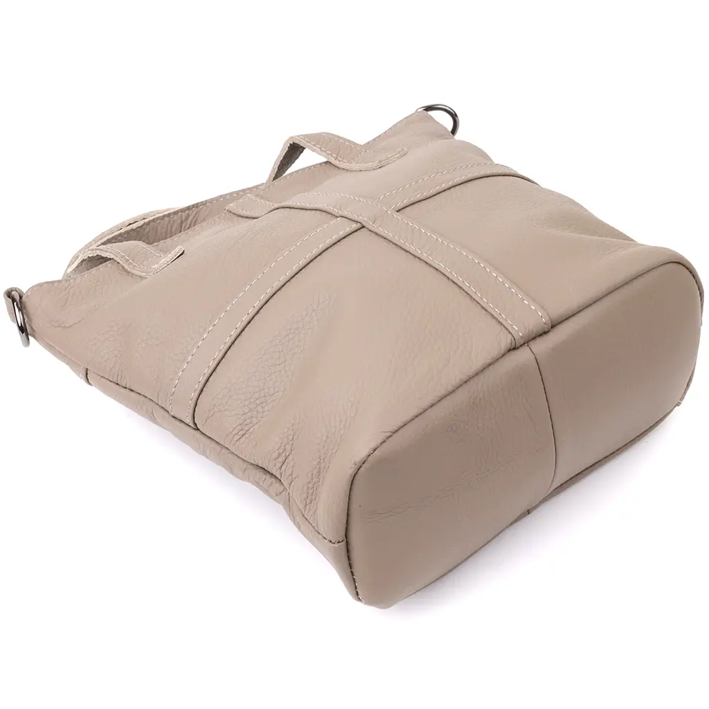 Женская сумка Vintage с ручками из натуральной кожи 24х26х11 см sum0027619 - фото 5