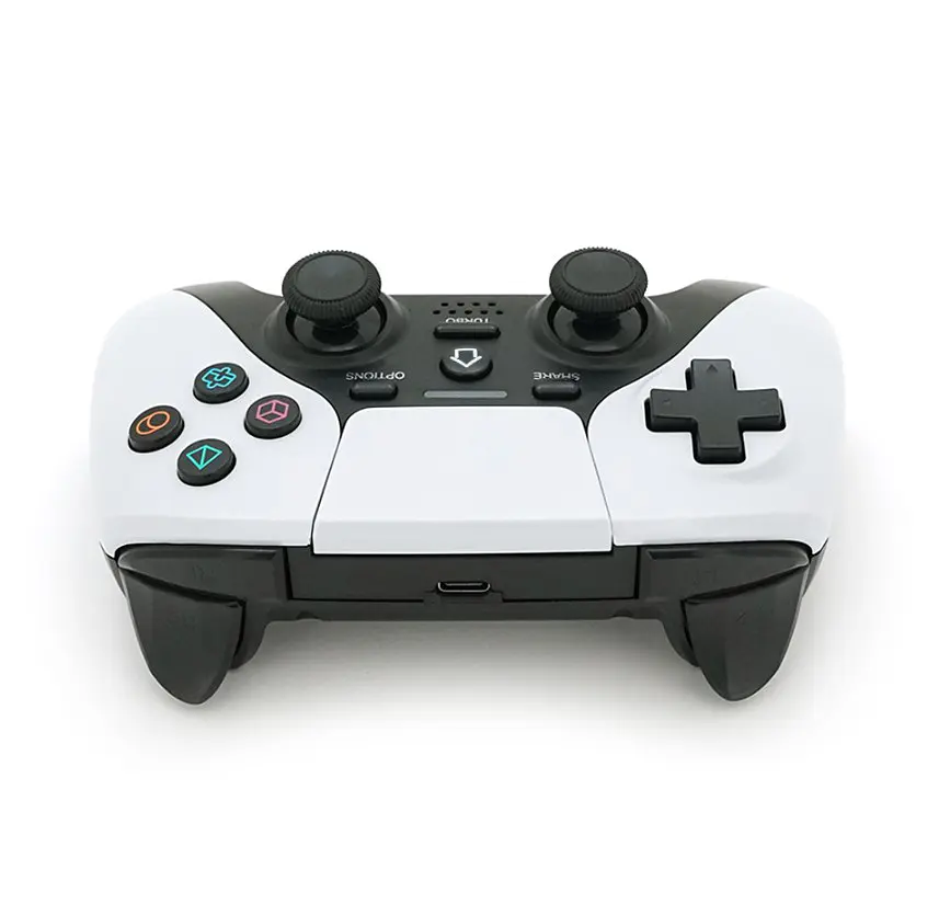 Геймпад джойстик DoubleShock PS02 Wireless PS4 Double Motor Vibration DUALSHOCK 4 White - фото 3