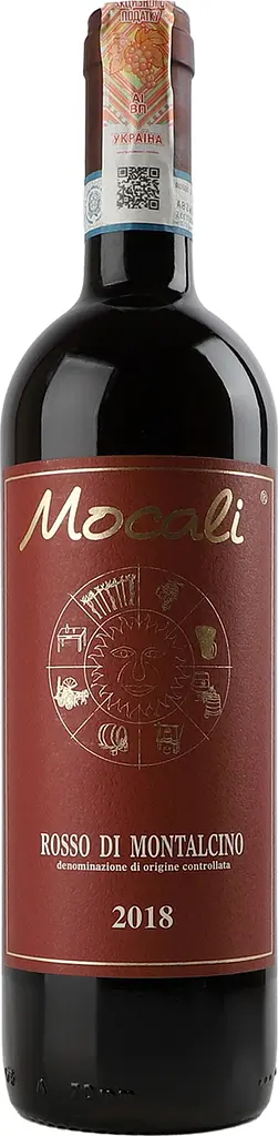 Вино Mocali Rosso di Montalcino, червоне, сухе, 13,5%, 0,75 л - фото 6