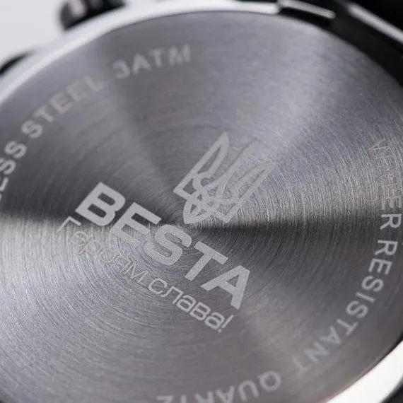 Чоловічий наручний годинник Besta Mars (Black) - фото 6