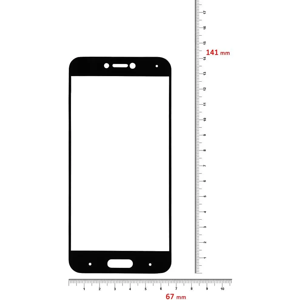 Захисне скло BeCover для Xiaomi Mi5c Black (701443) - фото 3