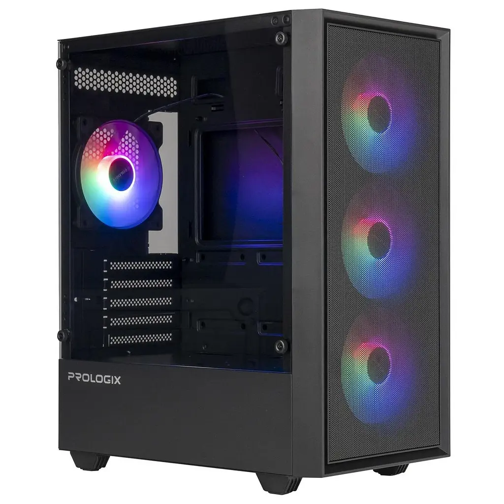 Компьютер игровой Prologix (E107) (i5-11400F/16/1TBSSD/750W/RX480-8Gb) Б/У - фото 4