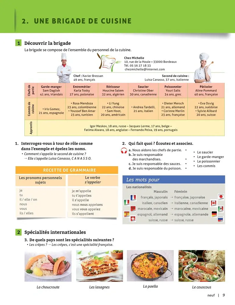 En Cuisine! A1-A2 Livre + CD audio - Джером Чолві - фото 3